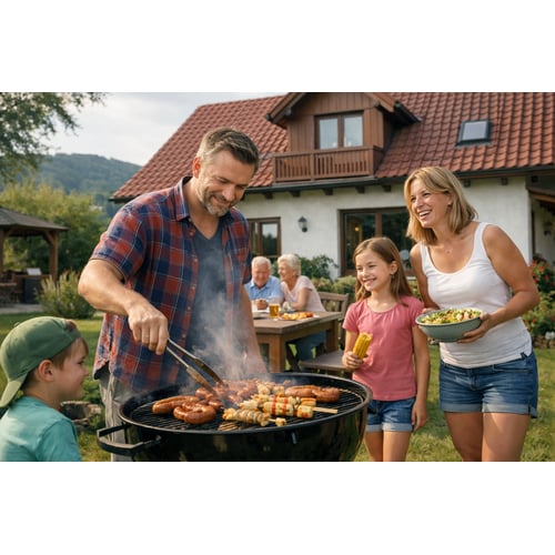 Miesto na grilovanie: ako navrhnúť jedálenskú zónu, aby sa Vám pohodlne servírovalo