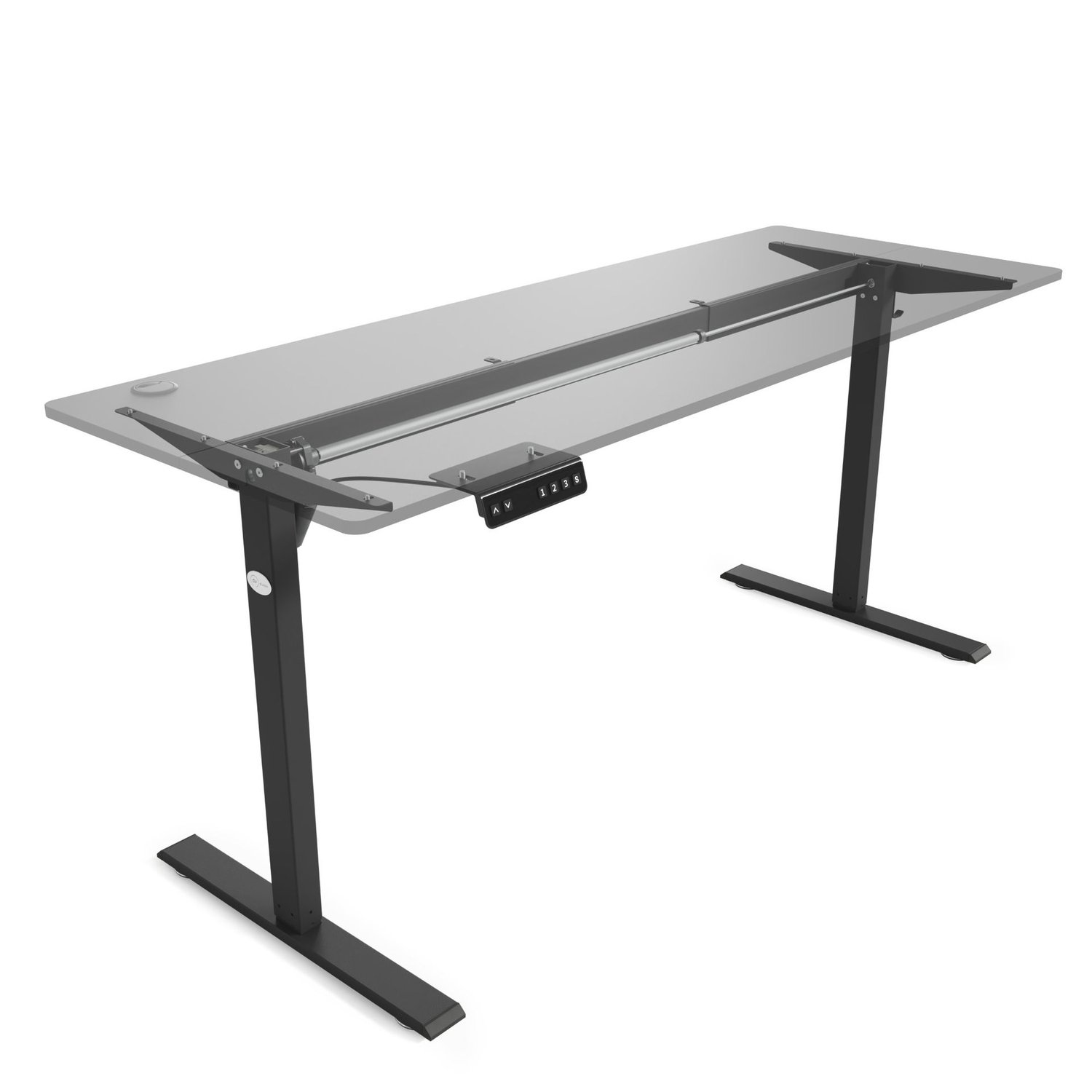 Rám písacieho stola s elektrickým nastavením výšky s motorom 110-160 cm DV-201ODF - čierny