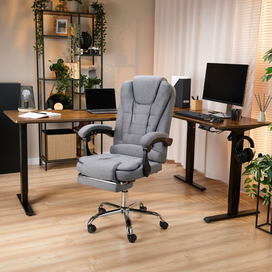 Fotel biurowy Baldo - Ciemnosza - 1