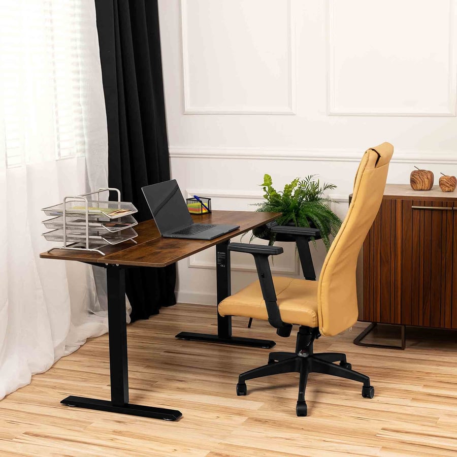 Biurko 120 i 140 brązowe - 3