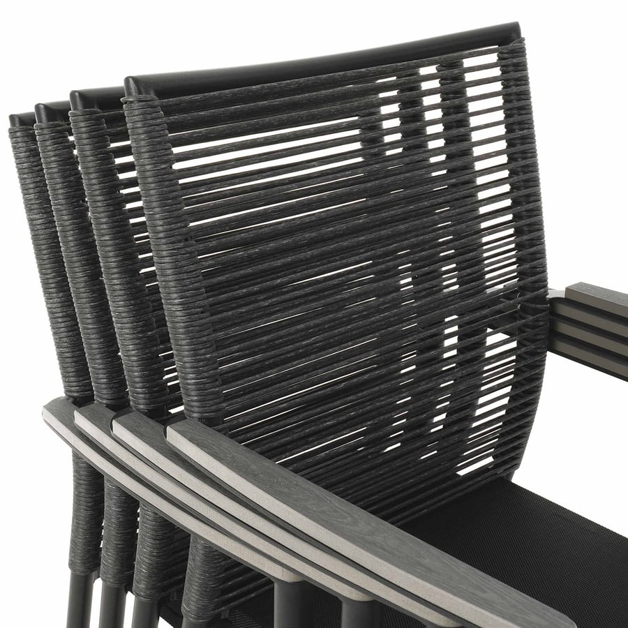 Zestaw 4 krzeseł ogrodowych DV- - 3