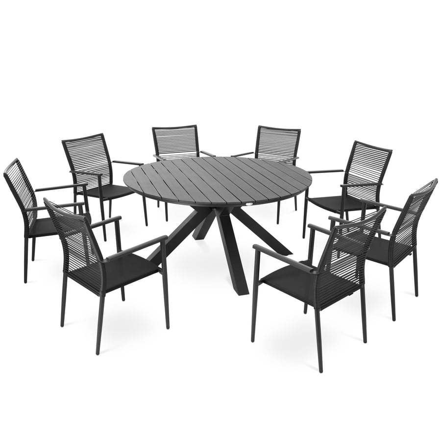 Zestaw mebli Ottana 8+1 - round - 8