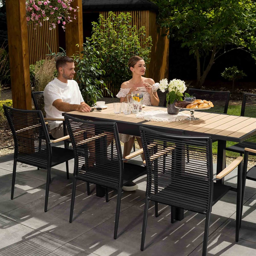 Zestaw mebli Pavia 8+1 - 90/180 - 1