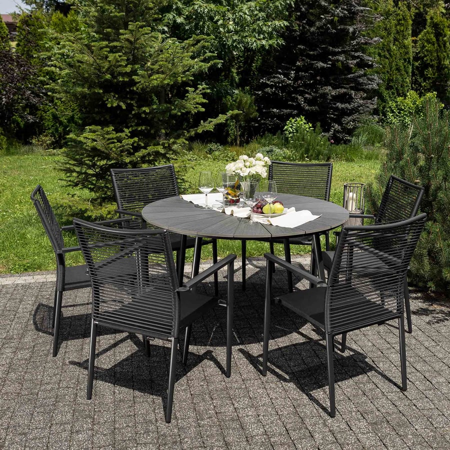 Zestaw mebli Arpino 6+1- round - 5