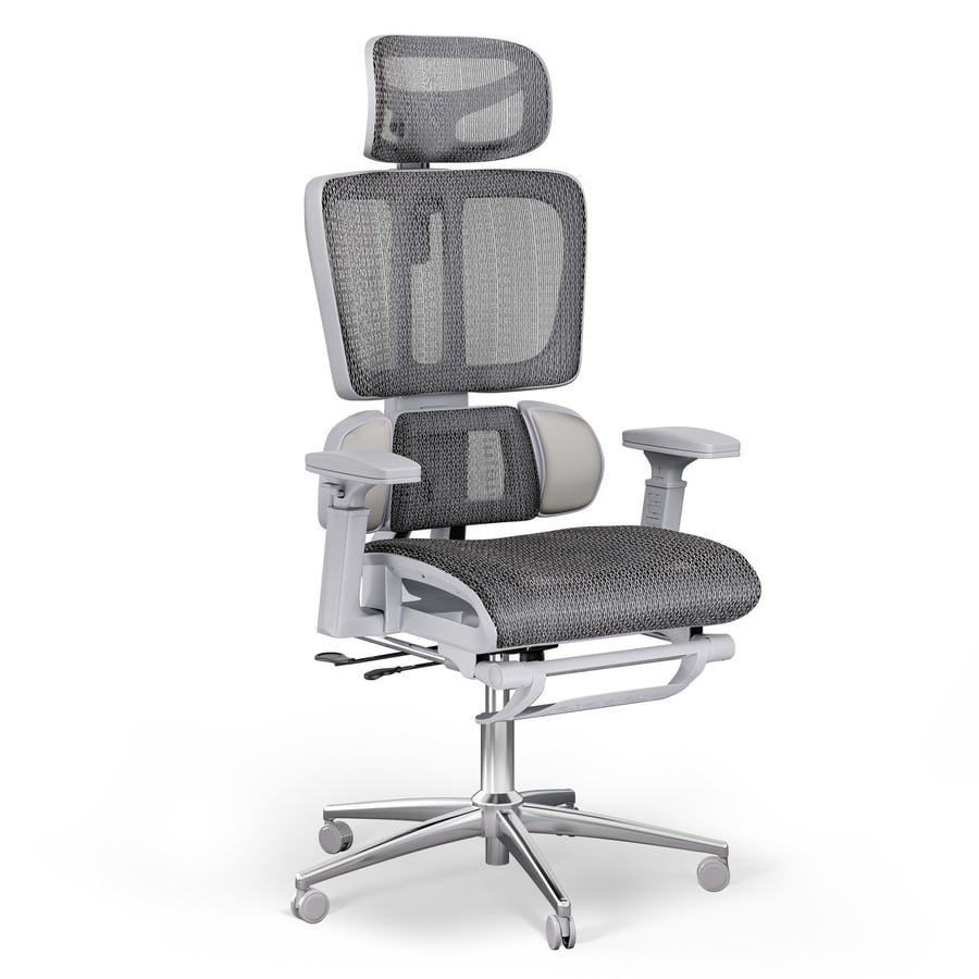 Ergonomické kreslo Romalo šedý