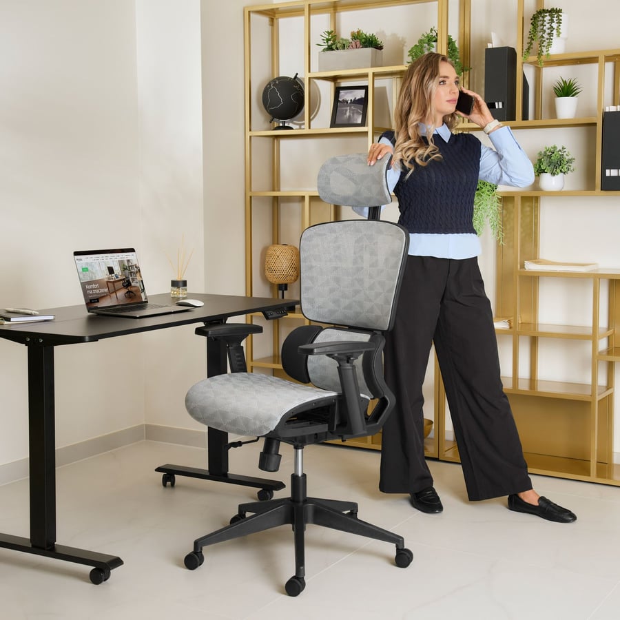 Fotel biurowy PREDA DV-122OC - - 11