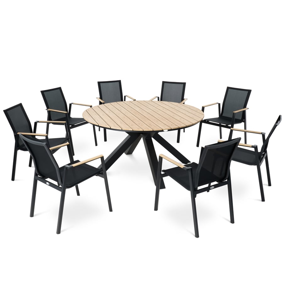 Zestaw mebli Ozzano 8+1 - round - 10