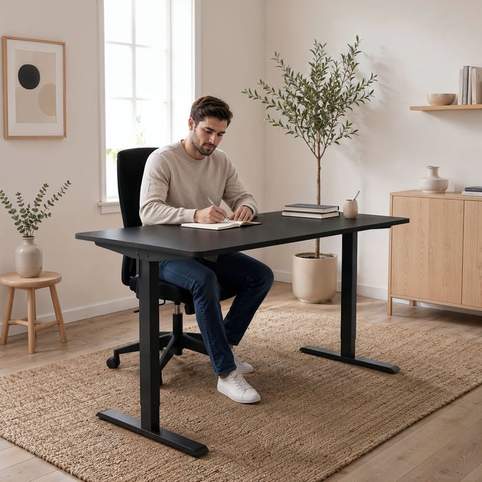 Sit stand rám písacieho stola nie je len o nastavovaní výšky