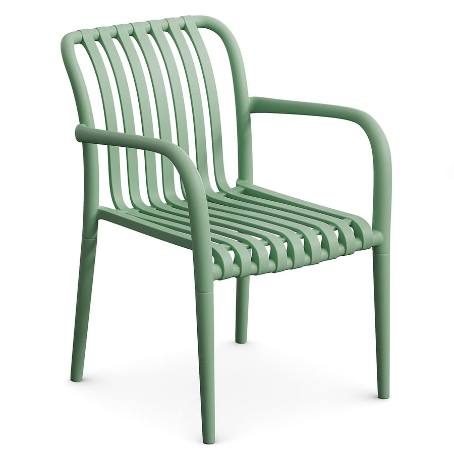 Zestaw 4 krzeseł ogrodowych CAR - 1