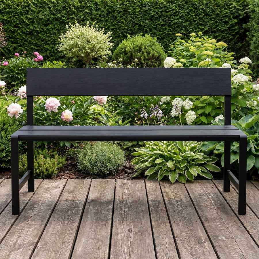 Ławka ogrodowa 130 cm ITRI DV-1 - 2