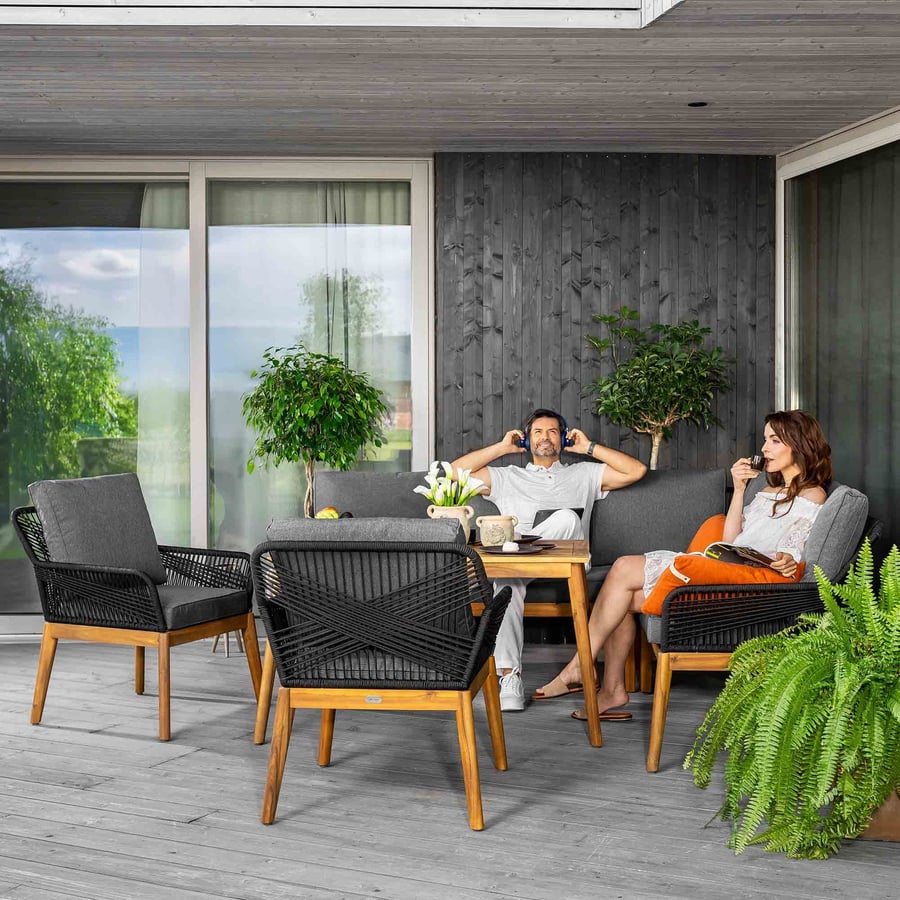 Zestaw mebli ogrodowych ALBENGA - 4