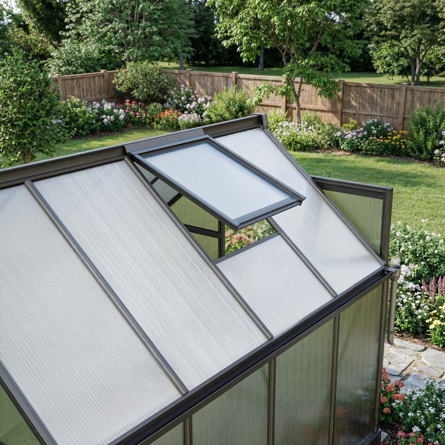 Szklarnia ogrodowa 245x183x190c - 3