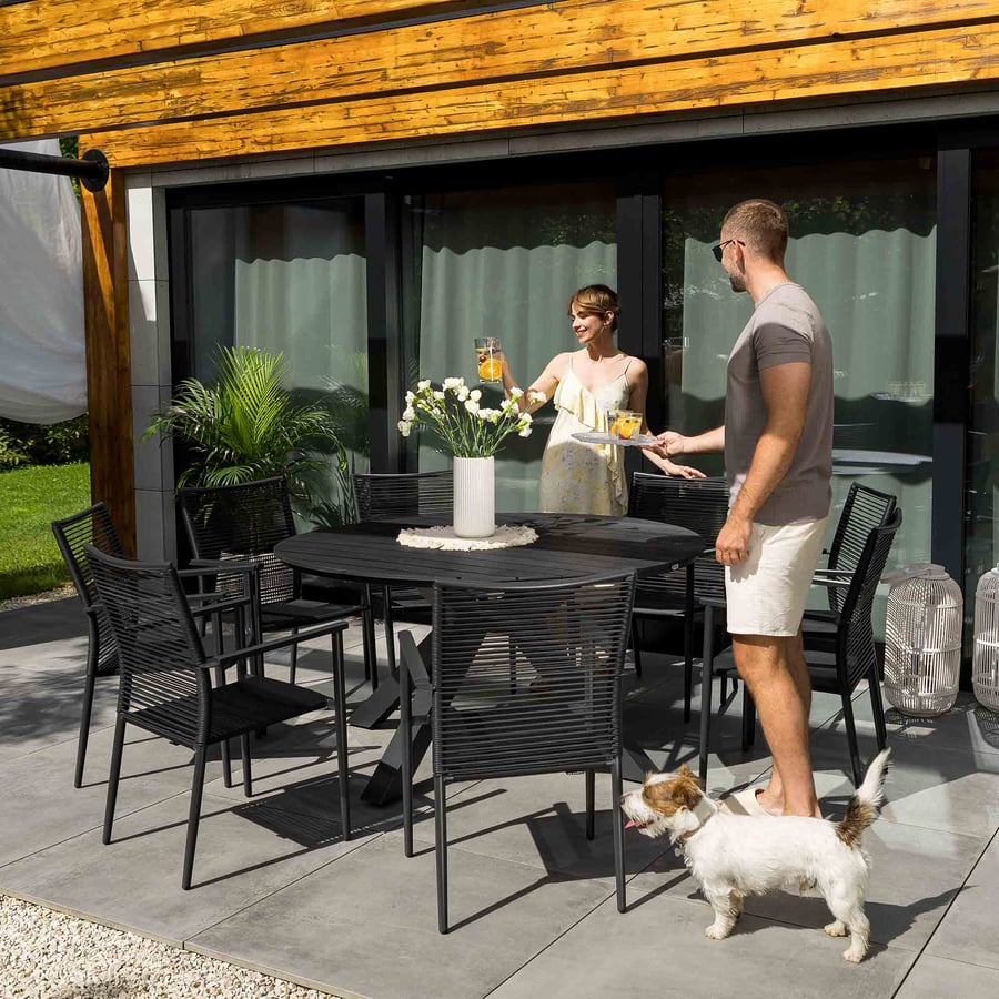 Zestaw mebli Ottana 8+1 - round - 1